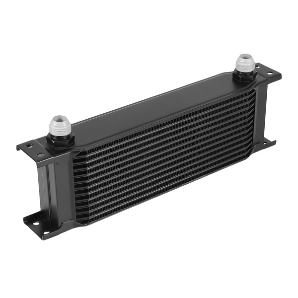 13 Row Aluminum Oil Cooler Universal 10AN Engine Transmission with Air Guide Kit-4