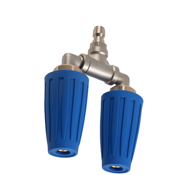 Dual Turbo Nozzle Pressure Washer 4000PSI Pressure Washer 304SS Twin Head Design-2