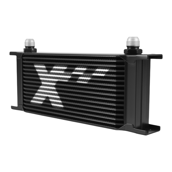16-Row Universal Oil Cooler Kit AN10 fit for Automotive Installation Black-3