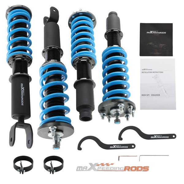 Maxpeedingrods Coilovers 24 Way Damper Adjustable Struts fit for Honda Accord 08-12-6