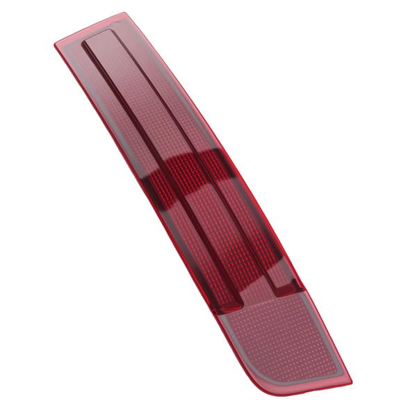 Bumper Reflector fit for Mercedes-Benz GL-Class 2006-2009 Red ABS Left+Right-2