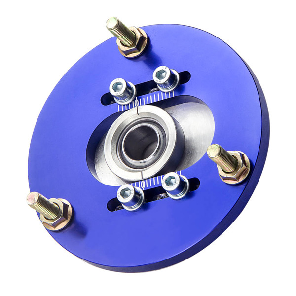 Front Pair Coilover Pillowball Camber Plates Top Mounts fit for BMW E36 3 Series Arm-5