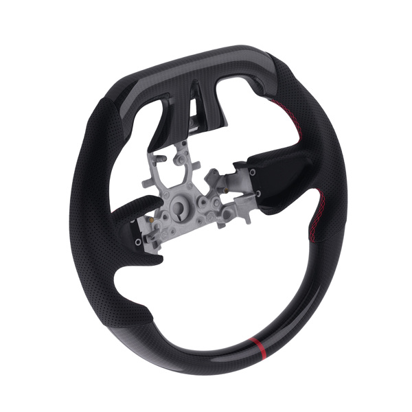 Real Carbon Fiber Steering Wheel fit for INFINITI Q50 2013 2014-2018-6
