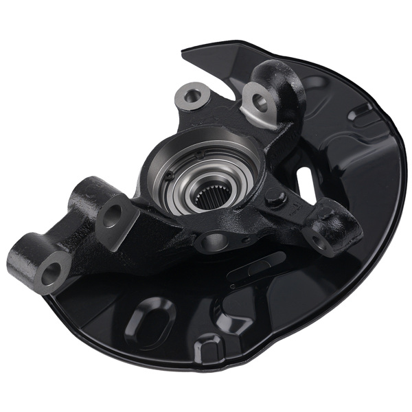 Front Steering Knuckle & Wheel Hub Bearing fit for Toyota Matrix 4-Wheel ABS 07-08-4