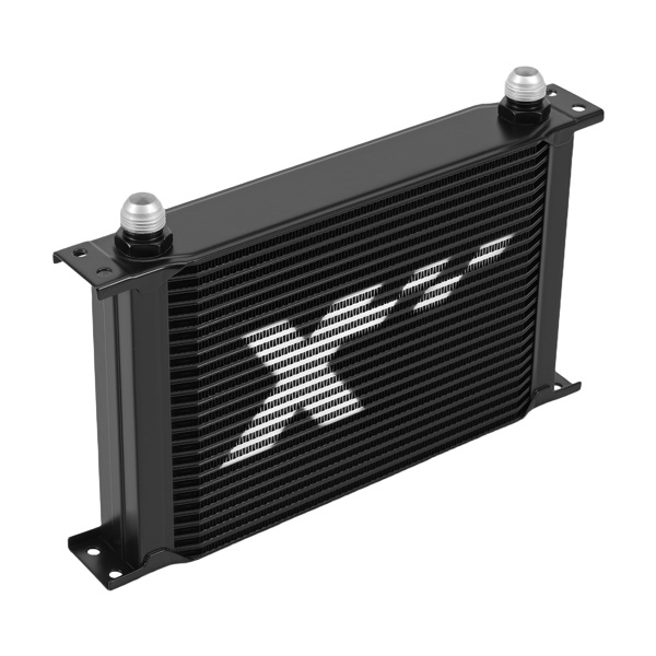 25 Row Engine Oil Cooler AN10 Kit fit for Universal Cars with Air Guide Mounting Kit-2
