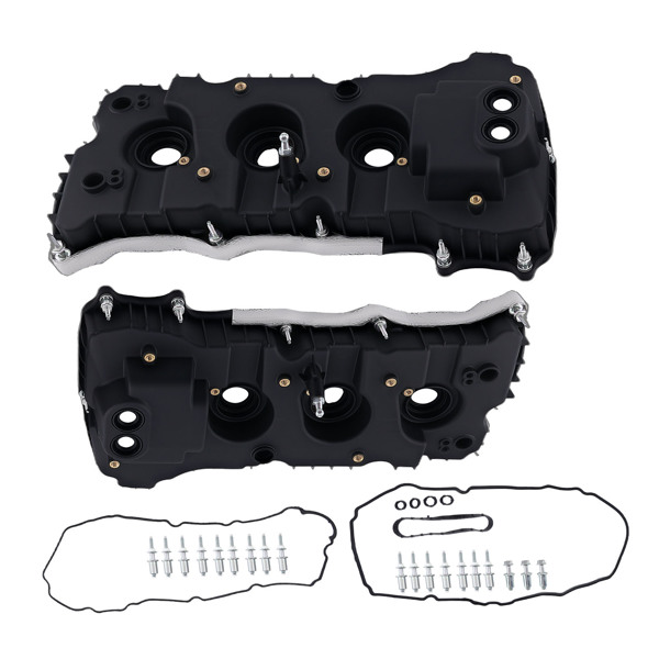 Engine Valve Cover fit for Ford Transit 3.5L V6 DOHC Turbocharged 15-23 Black-6