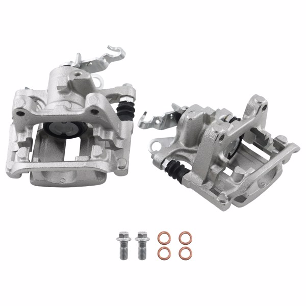 Rear Left Right Brake Calipers Pair fit for Volkswagen Golf 2015-2021/GTI 2017-2018-6