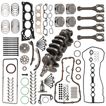 Engine Rebuild Overhaul Kit fit for 1998-08 Toyota Celica Corolla Prizm 1ZZ-FE 1.8L