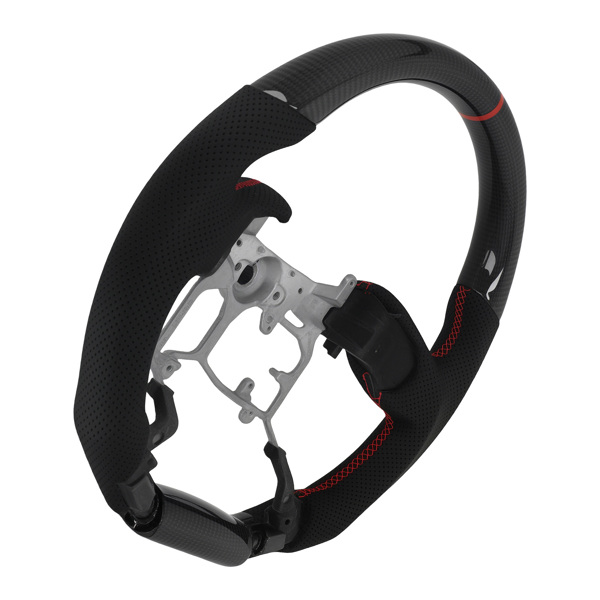 Real carbon fiber Steering Wheel fit for Toyota 4Runner Tacoma Tundra 2010-23-6