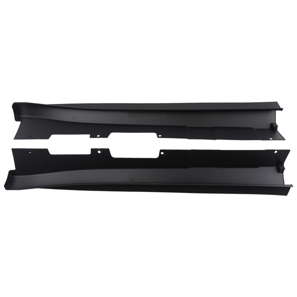 Black PP Side Skirts fit for Chevy Camaro RS SS 2016-2022 ZL1 Style Pair-5