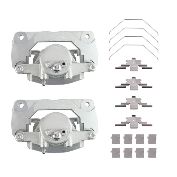Front Left Right Brake Calipers w / Bracket Assembly fit for Lincoln MKZ 2007 - 2012-6