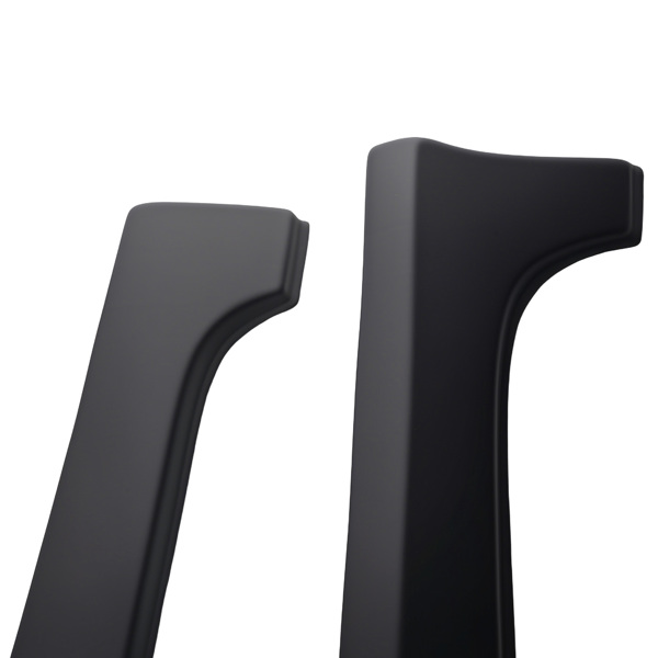 Side Skirt Body Kit Panel fit for Honda Civic 4Dr 2012-15 Black ABS Extension-5