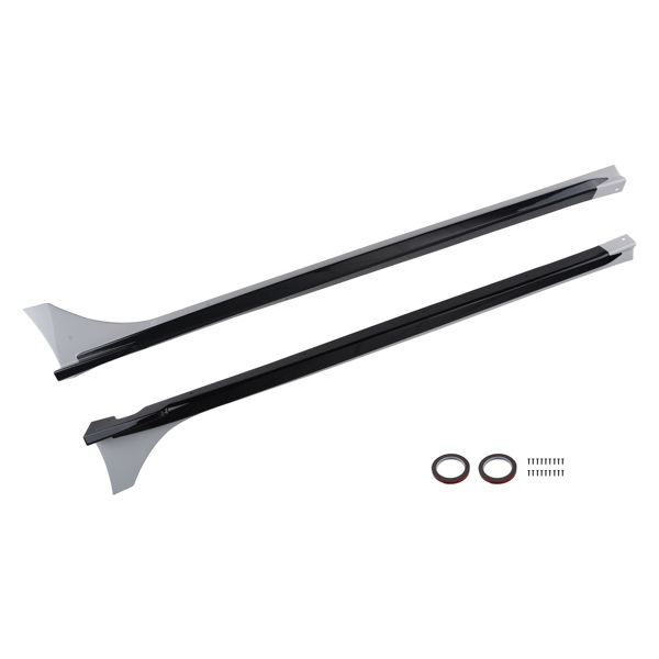 ABS Side Skirt Extension Panel Kit fit for Honda Civic MC FE180 2022-2025-6