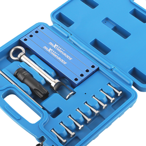 Engine Timing Tool Set fit for Mercedes Benz M157 M278  M276 w/ T100 Injector Puller-5