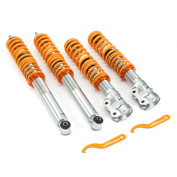 Street Coilover Shock Coils Strut fit for VW Golf 2 MK2 MK3 JETTA MK2 A2 A3 1G/1H/1E-6