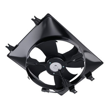 Electric Engine Fan fit for Honda Odyssey V6 3.5L Gas 1999-2004 170W 2 Pins