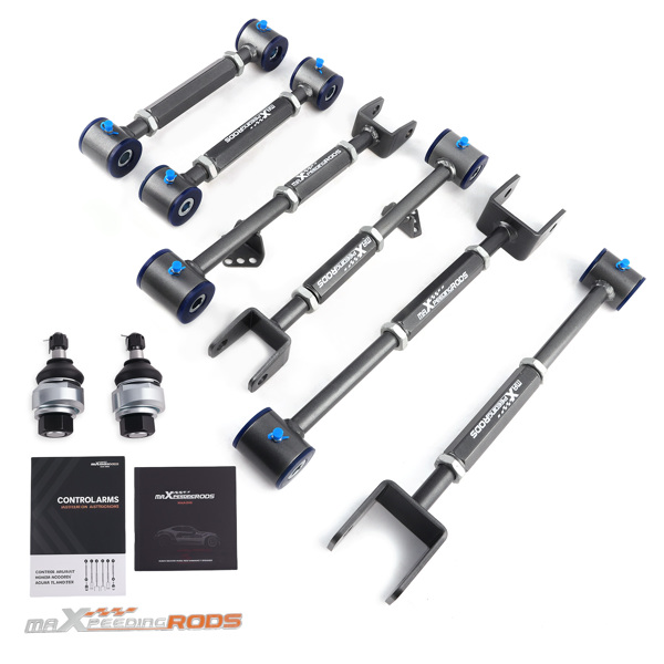 Front Ball Joint & Rear Camber Control Arms Toe Kits fit for 2008-2017 Honda Accord-6