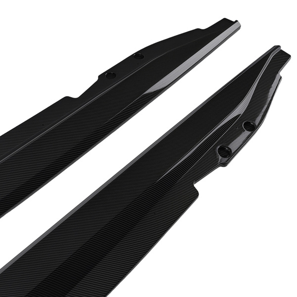 Carbon Style Side Skirts fit for Chevy Corvette C7 Z06 2014-2019 ABS Body Kit Pair-2