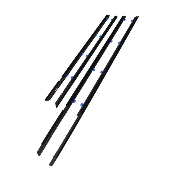 4pcs Door Weatherstrip Moulding Seal fit for Honda Civic 4dr 12-15 72410tr0a01-3