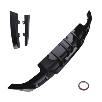 Black Sport Style Lip fit for BMW G20 3 Series M Sport 19-22 PP Rear Kit