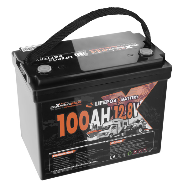 12V 100Ah LiFePO4 Battery fit for Boat Marine Caravan, Built-in BMS, Cold Weather-4