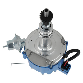 Blue HEI Distributor fit for Ford 351C 351M 400 429 460 65,000 Volts Coil New
