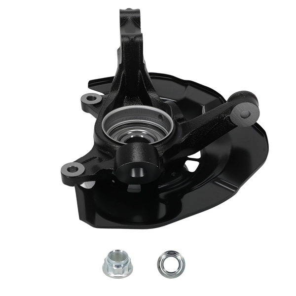 Front Passenger Side Steering Knuckle & Hub fit for Toyota Sienna AWD 2004-2010-6