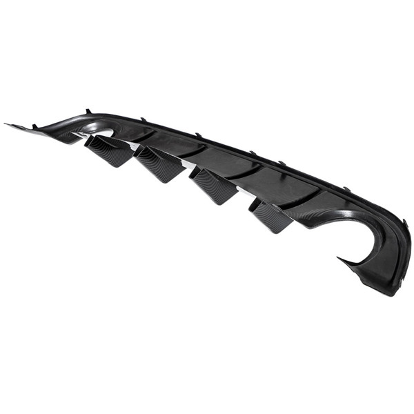 Rear Bumper Diffuser Lip Carbon Fiber fit for Dodge Charger SRT R/T Scat Pack 15-20-3