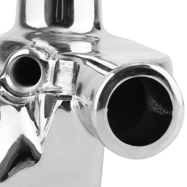 Short Water Pump Assembly fit for Chevrolet 283-350 V8 1955-1972 Chrome Pulley Kit-4