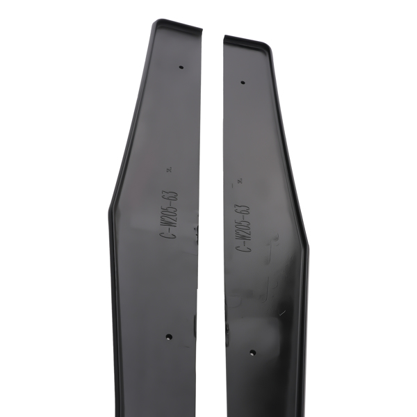 Side Skirts fit for Benz C-Class W205 C205 A205 W204 S204 2015-21 Black ABS  Plastic-4
