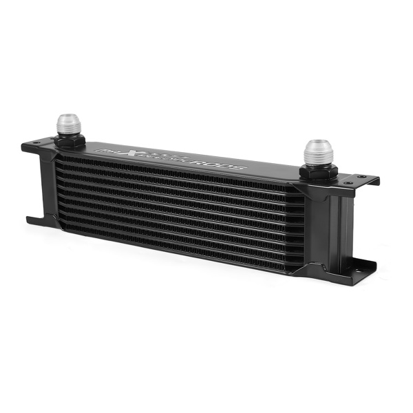 Universal Transmission Oil Cooler 10 Row 10AN Aluminum Engine Cooling Kit Black-3