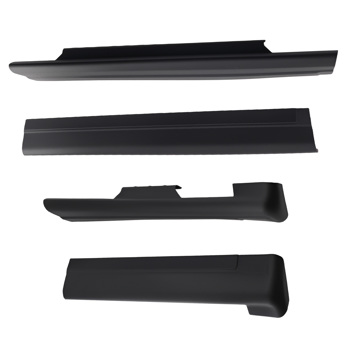 Rocker Panel Covers Guard Sill Trim fit for Chevy Silverado Extended Cab 99-06