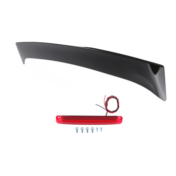LED Light Rear Wing Spoiler Black fit for Toyota Corolla CE LE S 2003-2008 Painted
