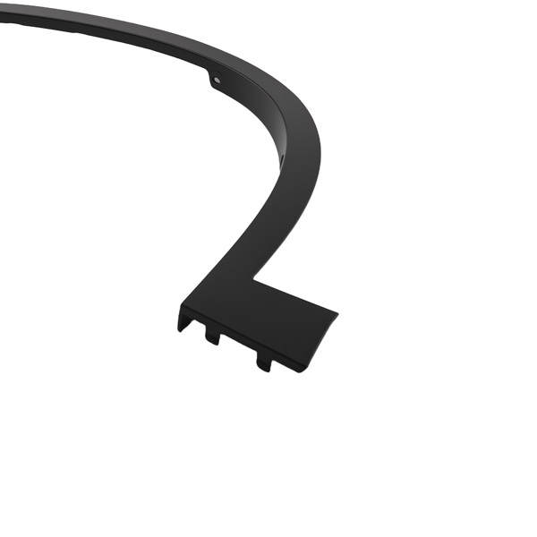 Driver Front Fender Flare Arch fit for BMW X1 16-22 51777332337 Black Textured-5