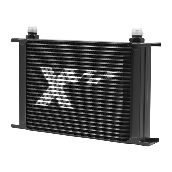 25 Row Engine Oil Cooler AN10 Kit fit for Universal Cars with Air Guide Mounting Kit-3