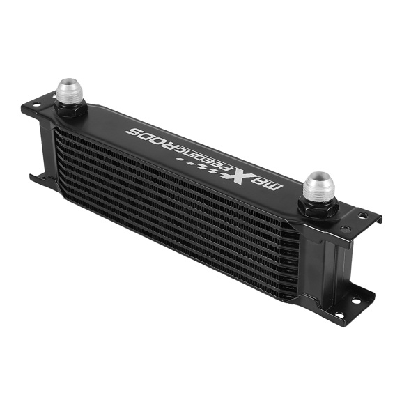 Universal Transmission Oil Cooler 10 Row 10AN Aluminum Engine Cooling Kit Black-5
