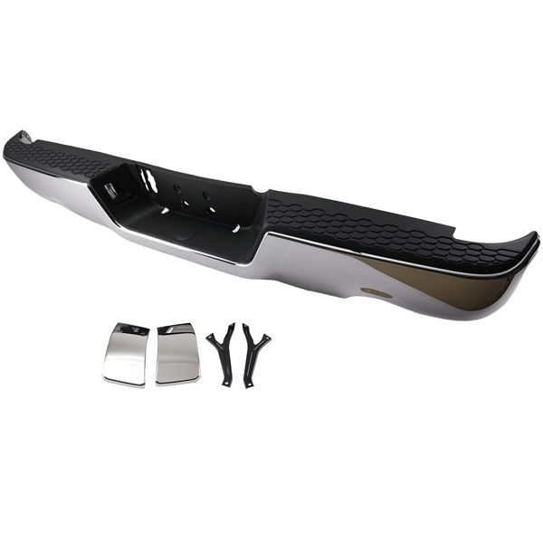 Chrome Rear Bumper fit for Ram 1500 2009-2018 w/ Dual Exhaust 68049740AB-PFM-6