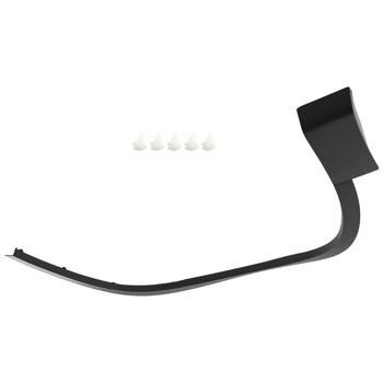 Fender Flare Front RH fit for Volkswagen Tiguan 2012-2017 Black Adhesive