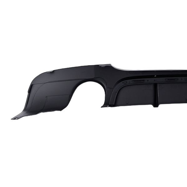 Bumper Lip Diffuser fit for BMW E90 E91 M Sport 2005-2011 Gloss Black PP Rear-5
