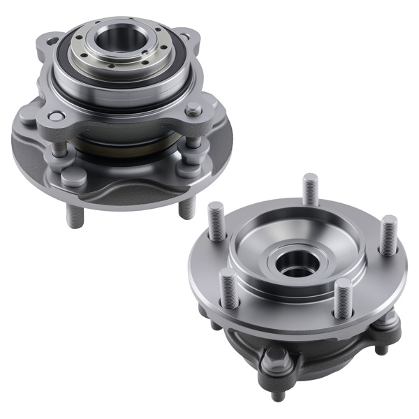 Pair Front Wheel Bearing Hub fit for TOYOTA SEQUOIA 2008-2021 5 Stud BR930981-6