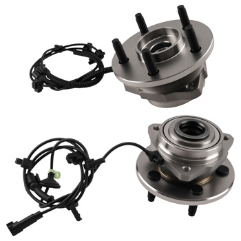 1Pair Front Wheel Hub Assembly fit for JEEP Liberty 2002-2007 513176 513177 ABS