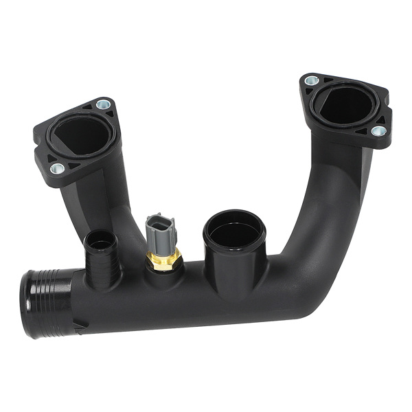 Thermostat Cover Outlet Pipe w/Sensor fit for Jaguar Vanden Plas XJ8 & XK8-3