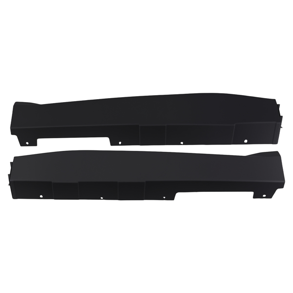 Black PP Side Skirts fit for Chevy Camaro RS SS 2016-2022 ZL1 Style Pair-4