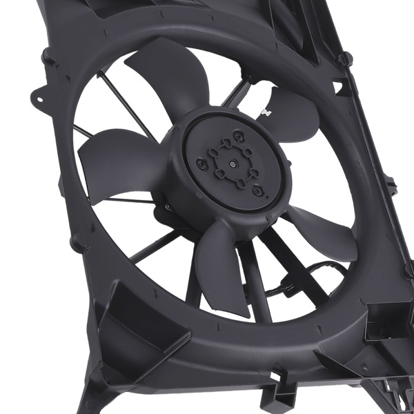 Engine Radiator Cooling Fan Assembly fit for Jeep Compass 2.0L/2.4L 17-21 68249185AB-4