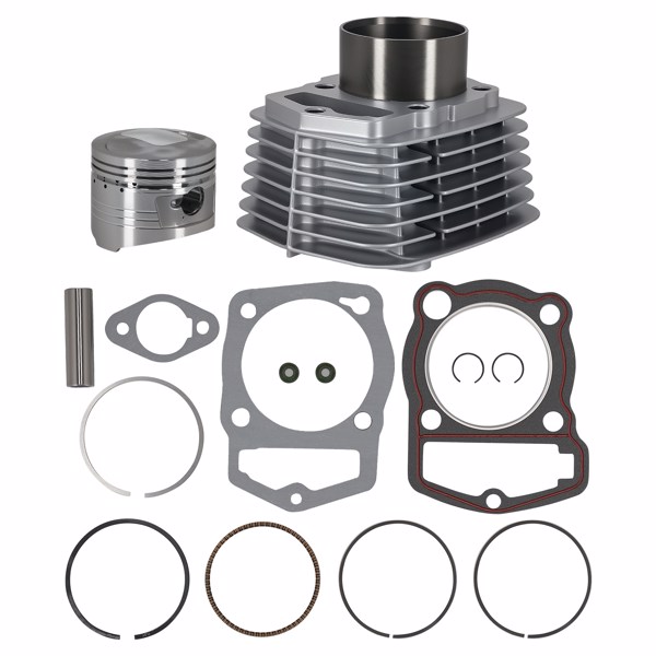 63mm Cylinder Piston Top End Rebuild Kit fit for Honda XR200 XR200R XL200R XR-6