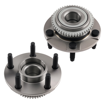 Front Wheel Hub & Bearing Set with ABS fit for Ford Mustang 94-04 BR930250 5 Lugs