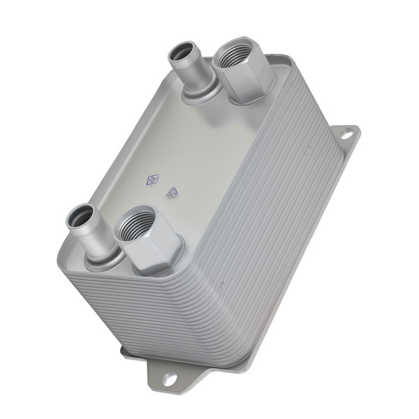 4-Hole Oil Cooler fit for John Deere 210L 210LJ Backhoe AT318085 AT349656-2