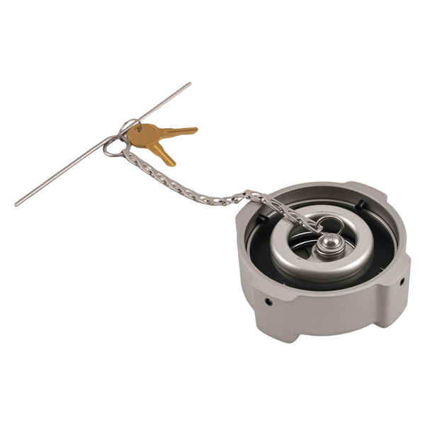 Diesel Cap with Keys fit for Freightliner Columbia Century 2001-2010 600149 Aluminum-3