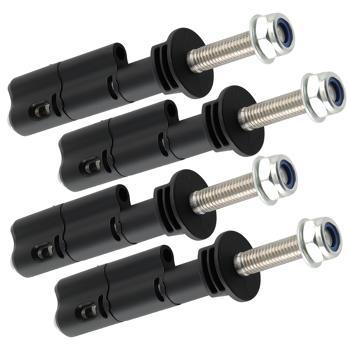 Lockable Theftproof Safety Mount Pins fit for MaxTrax MKII Recovery Traction Board
