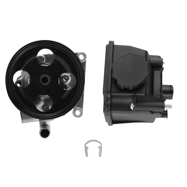 Power Steering Pump w/ Reservoir fit for Mercedes-Benz C300 W204 V6 3.5L 2010-2011-6